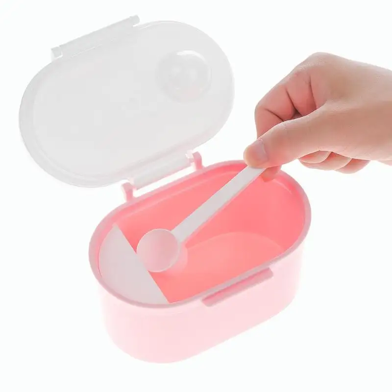 Mini Capacity Baby Milk Powder Large Container Portable Melkpoeder Container Newborn Food Storage Box Infants Feeding Box