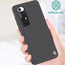 Nillkin Case For Xiaomi Mi 10S nylon Cover Textured Texture Pattern