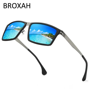 

Retro Polarized Sunglasses Men 2020 Brand Driving Sun Glasses Male Square Eyewear Accessories UV400 Lunette De Soleil Homme