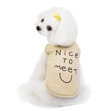 Домашнее животное зима плюшевый двусторонний жилет пальто костюмы для собак Одежда для домашних животных, котов жилет рубашка T3