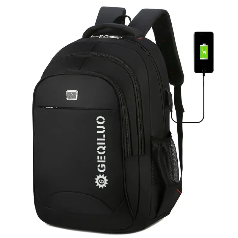New waterproof Bag Men Laptop Rucksack Travel Backpack Large Capacity Business USB Charge College Student School Shoulder Bags