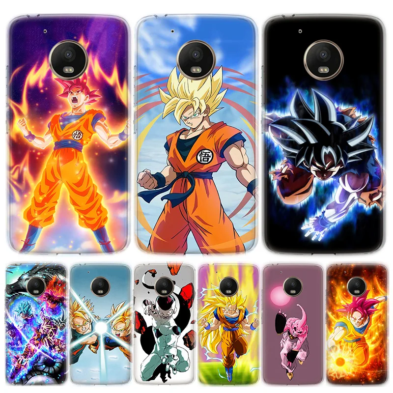 Dragon Ball Cell Anime Design Phone Case For Motorola MOTO G8 G7 G6 G5 G5S G4 E6 E5 E4 Plus Play Power One Action Soft Silicone