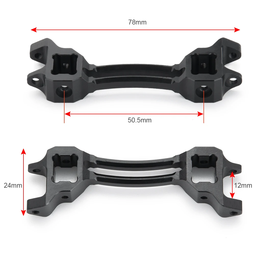 TRX-4-车壳柱固定座-亚黑X1 (14)