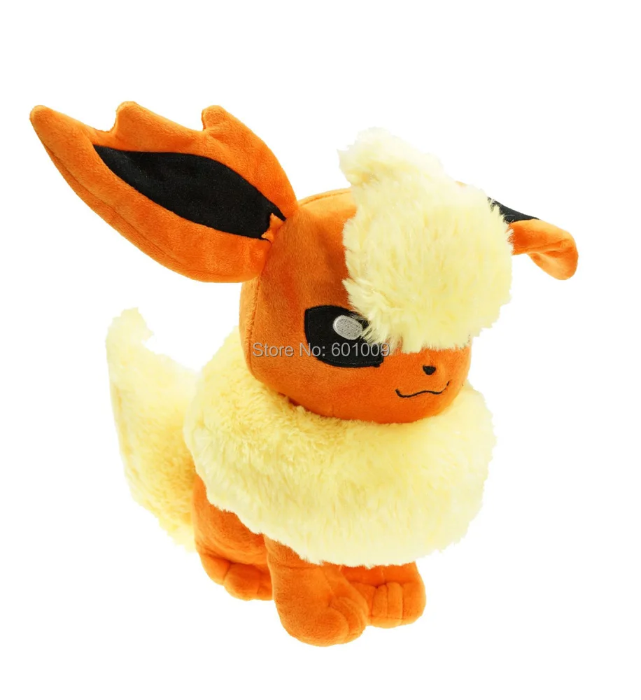 EMS 50/лот 9 видов стилей Sylveon Umbreon Flareon Vaporeon Jolteon Eevee Espeon Leafeon Glaceon 30 см Плюшевые игрушки куклы