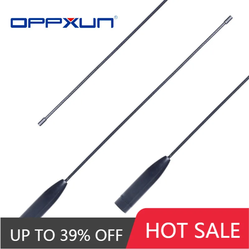 OPPXUN For Yaesu NA519 Uhf Vhf 144/430Mhz Walkie Talkie Amateur Ham Radio Dualband Flexible Interphone Antenna Sma Male | Мобильные