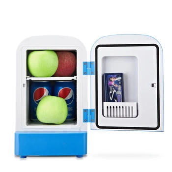 

DC 12V 4L Mini Car Refrigerators Quiet Low Noise Car Mini Refrigerators Freezer Cooling Box Fridge Home Outdoor Mini Fridge