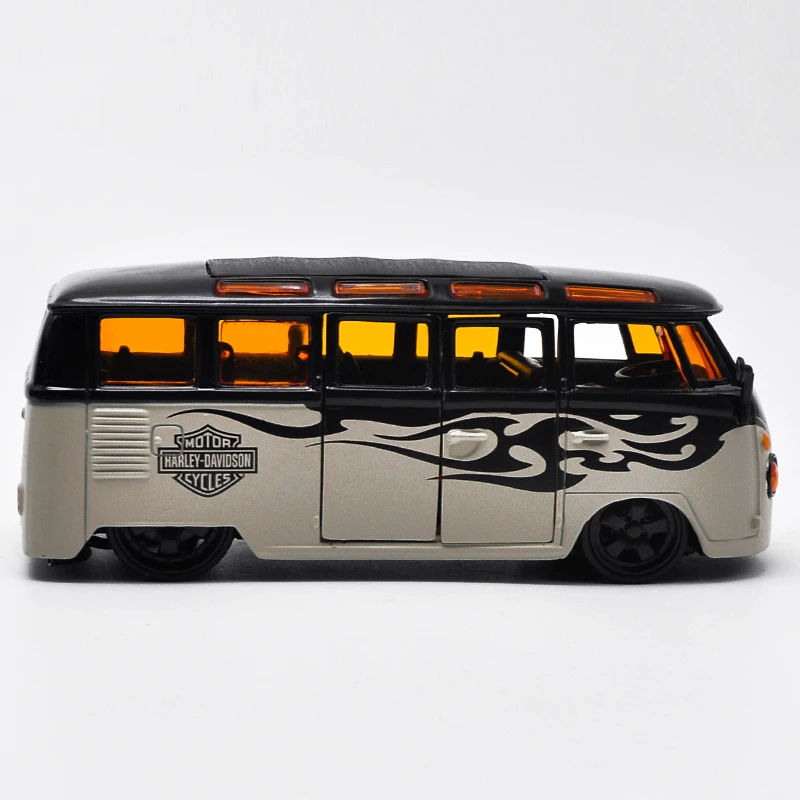 

Diecast 1:24 Collection Model Cars Alloy Metal Toy Cars For Children mkd2 Engineering Vehicle VAN SAMBA Bus