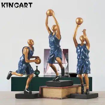 

Basketball Characters Sports Sculpture Home Livingroom Table Figurines Crafts Statues Ornaments Decoration Office 145038