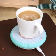 Согревающий нагреватель для напитков портативный usb-подогреватель из закаленного стекла коврик для чашки кофе чай напиток кофе нагревательный лоток кружка