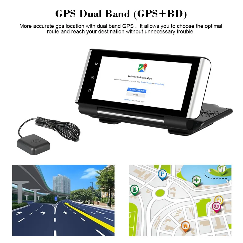 4G ADAS Dash Board Cam wifi Автомобильный видеорегистратор Камера FHD 1080P 7 &quotвидео рекордер