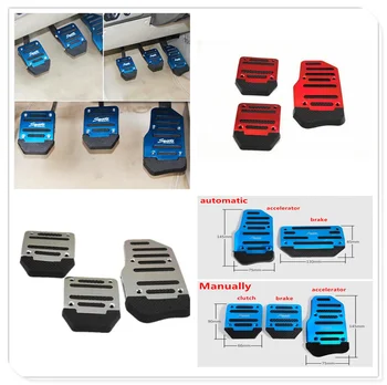 

Car Accessories Manual automatic Transmission Non-Slip Pedal Cover for Fiat Freemont Doblo 695 FCC4 500e Viaggio Strada 500C