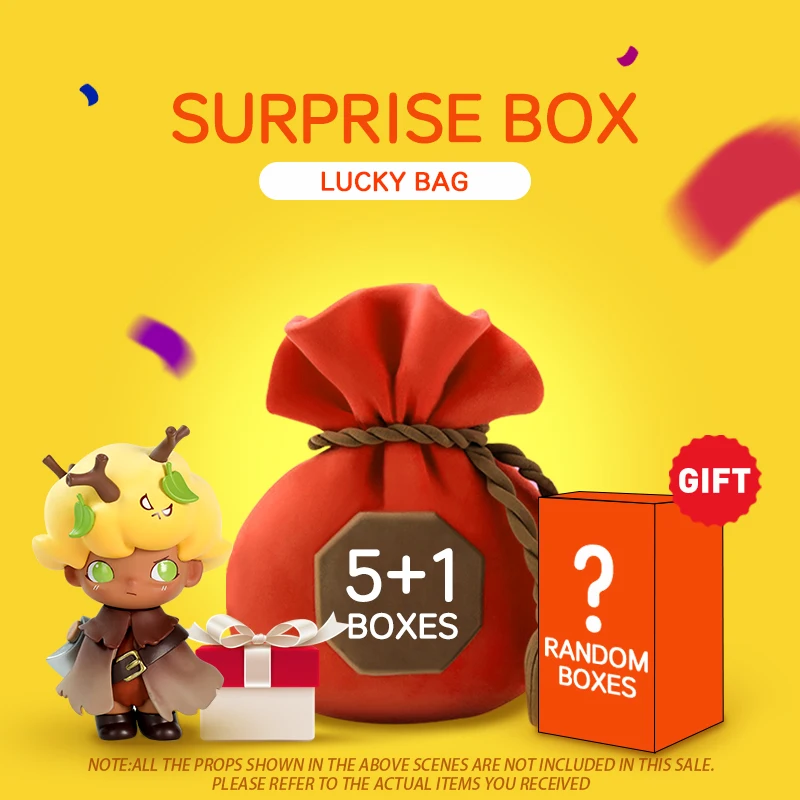 POP MART случайный Dimoo сюрприз Lucky Box Серия глухая коробка Кукла бинарная фигурка
