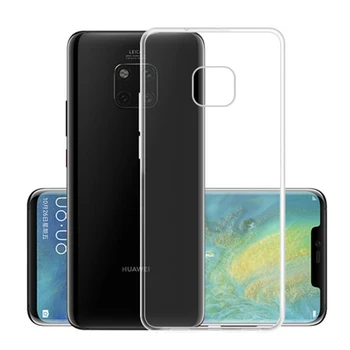 

50PCS Transparent Protective Back Case For Huawei Mate 20 Pro 10 Lite 9 8 Nova 5 5i 4E 4 3 3i Plus Slim Soft TPU Silicone Cover