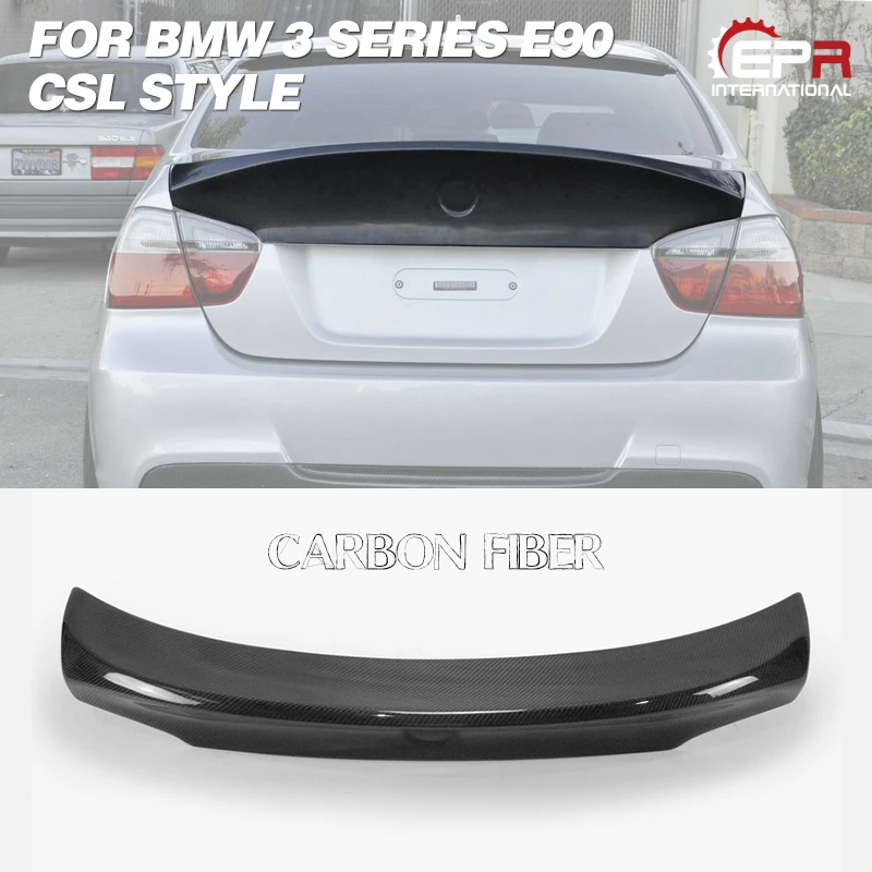 Karbon Fiber E90 Arka Kanat Bmw Için Rüzgarlık M3 325i 328i 330i 335i M Spor Sed