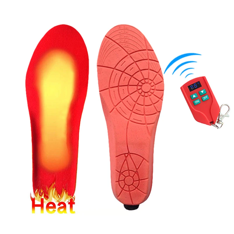 

Warm insoles Smart Remote Control Rechargeable Heating Shoe Insoles forSkiing Hiking Cycling Climbing Outdoor Sports