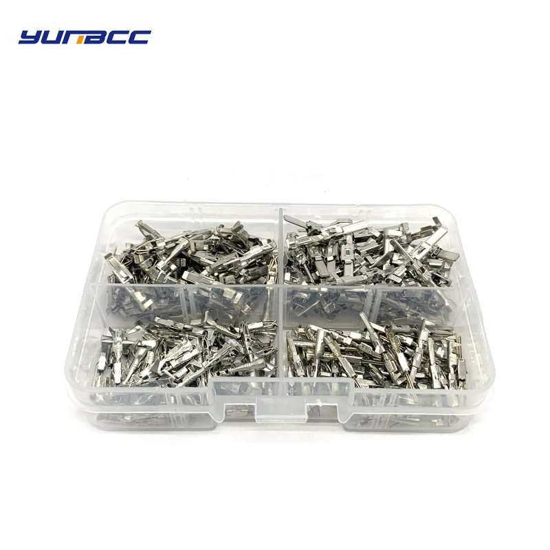 200 Pcs piece 1.5 mm 3.5 mm Male female auto Crimping wire terminal for VW Tyco TE Seat Skoda Repair Automotive connector afbeelding