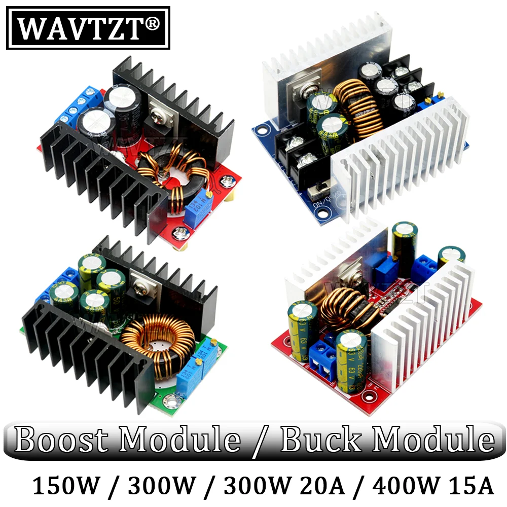 DC-DC 150W /9A 300W /300W 20A/ 400W 15A с драйвером постоянного тока для светодиода Boost