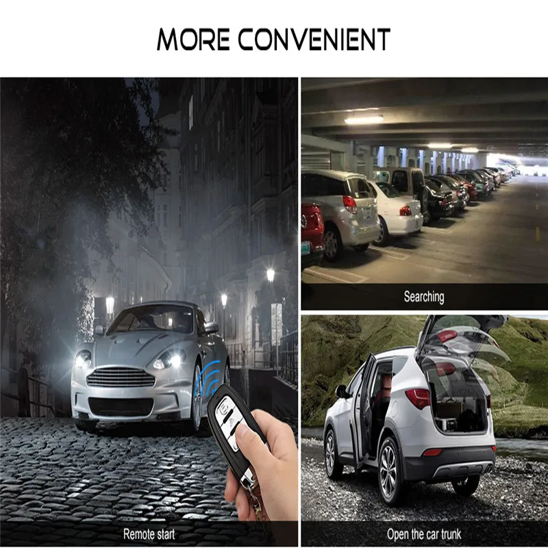

sheriff GPS Car Aarm with auto start remote start and keyless entry system Multifunction central locking system auto alarm PKE
