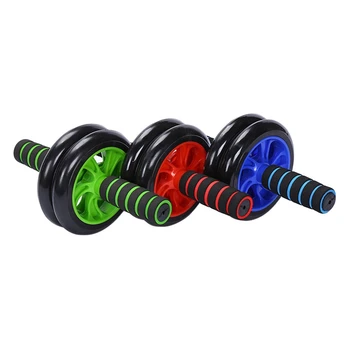 

Double-wheeled Updated Ab Abdominal Press Wheel Rollers Gym Exercise Equipment For Body Building Fitness Home Weght Loss Equipme