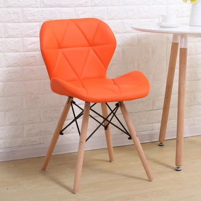 Dining Chairs Study Dining Room Back Chair Home Simple American Retro Butterfly Chairs Nordic Living Room Dining Chair Sillas PU