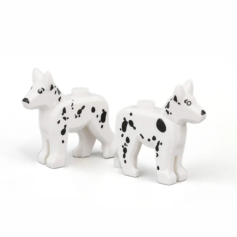 Animal Zoo House MOC Figure Accessories Police Dog Pet Houses Building Blocks Model Building Bricks Kits DIY Gifts Toys (5)