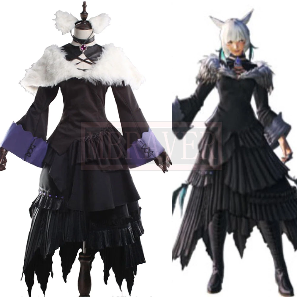 ファイナルファンタジーxiv Ff 14 Y Shtola 雅shutora Cosコスプレ仮装パーティークリスマスハロウィンカスタム任意のサイズ Game Costumes Aliexpress