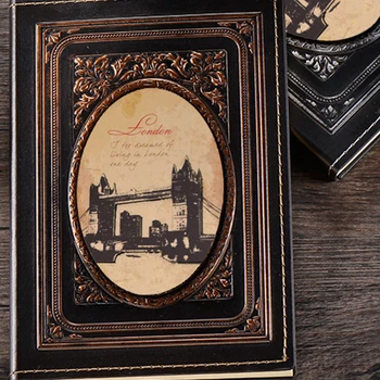 

London Bridge Notebook Paper Planner Bullet Journal Vintage Hardcover Agenda School Diary Note Book Calender Travelers Notepad