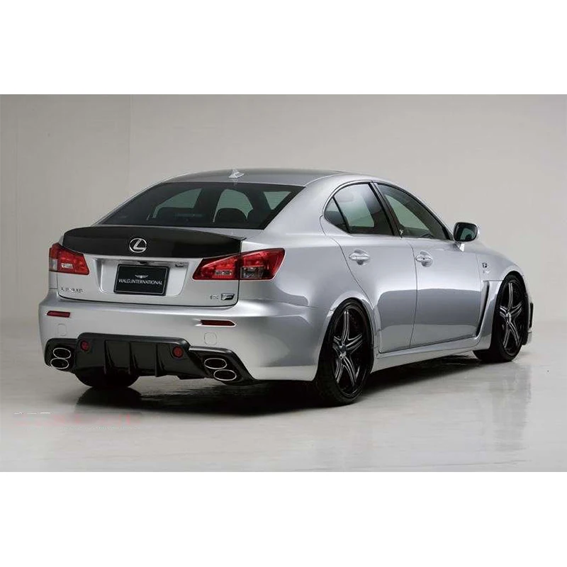 Стильный спойлер для багажника Lexus IS250 IS350 2005 ~ 2012 из углеродного волокна|wing spoiler|trunk