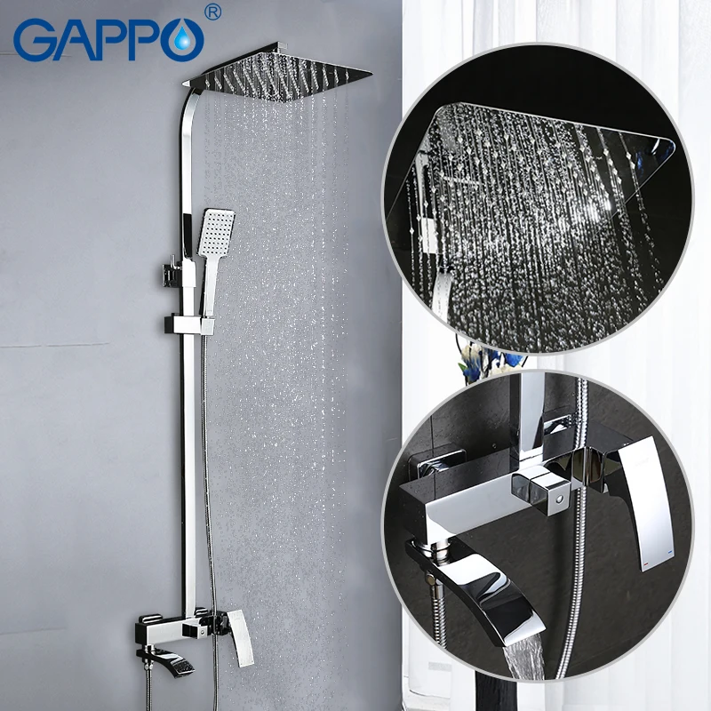 GAPPO Clearance Sale shower Faucets brass bathroom shower set wall