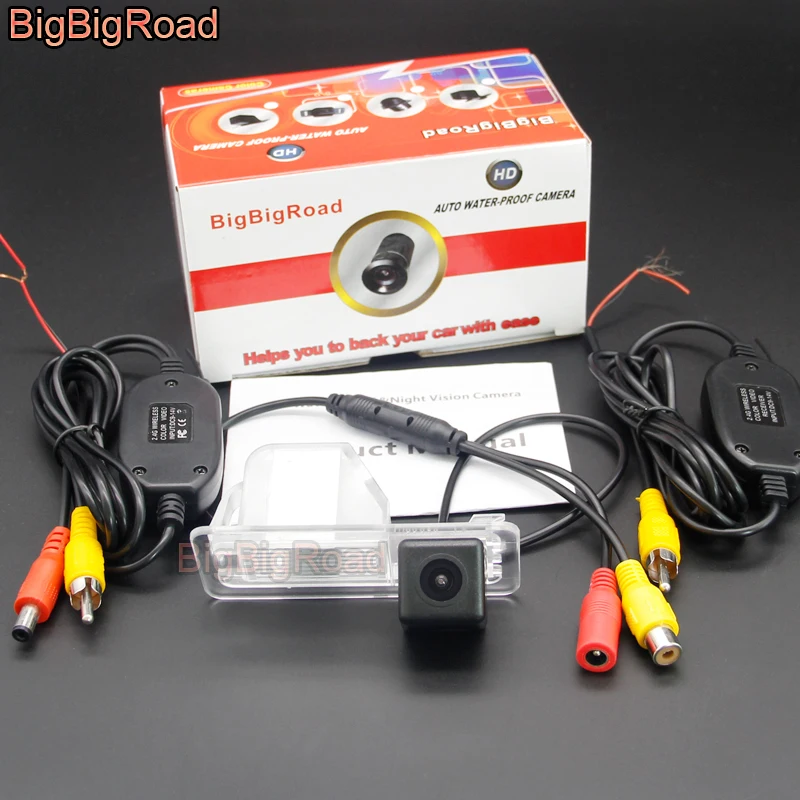 BigBigRoad Vehicle Wireless Rear View Parking Camera HD Color Image Waterproof For Leopaard CS10