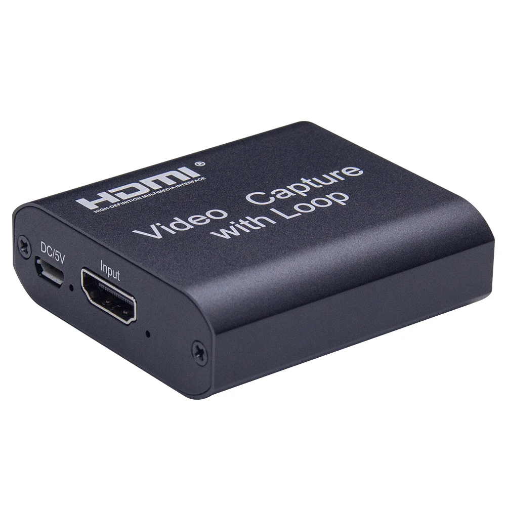 Карта видеозахвата Y & H HDMI USB2.0 HD 1080P устройство для прямой трансляции игр с выходом