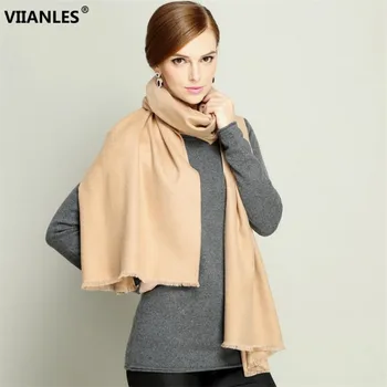 

VIIANLES Tassel Cashmere Scarf Winter Warm Pashmina Women Shawl Luxury Brand Long Shawl Soft Female Wrap Fringe Scarf 200*60cm
