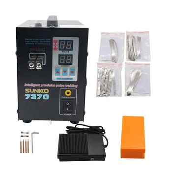 Cheap 737G Spot Welder 1.5KW Battery Spot Welding Machine LED Light For 18650 Battery Pack Spot Welder