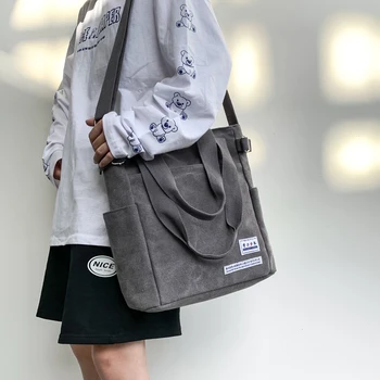 

Men's Shoulder & Messenger Bag Oxford Cloth Material British Casual Style High Quality Design Multi-function Large Capacity
