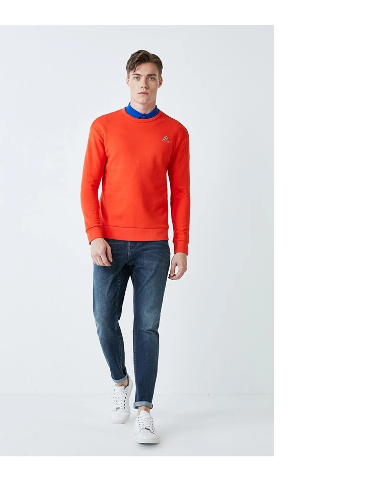 Мужские замшевые пуловеры с открытыми плечами, толстовки, новая вышитая Толстовка, одежда LAB | 41944D501