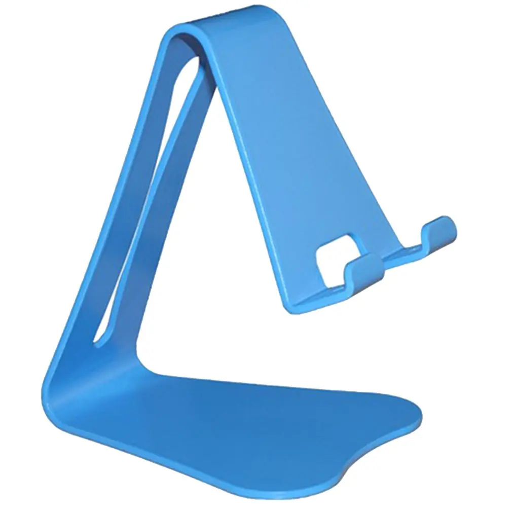 

Watch Videos Convenient Professional All Aluminum Desktop Bracket Mobile Phone Tablet Pc Stable Blue Bracket