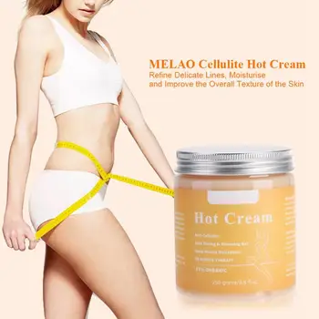 

250g MELAO Anti Cellulite Hot Cream Fat Burner Gel Slimming Cream Massage Hot Anti-Cellulite Body Massager Weight Loss Cream ad