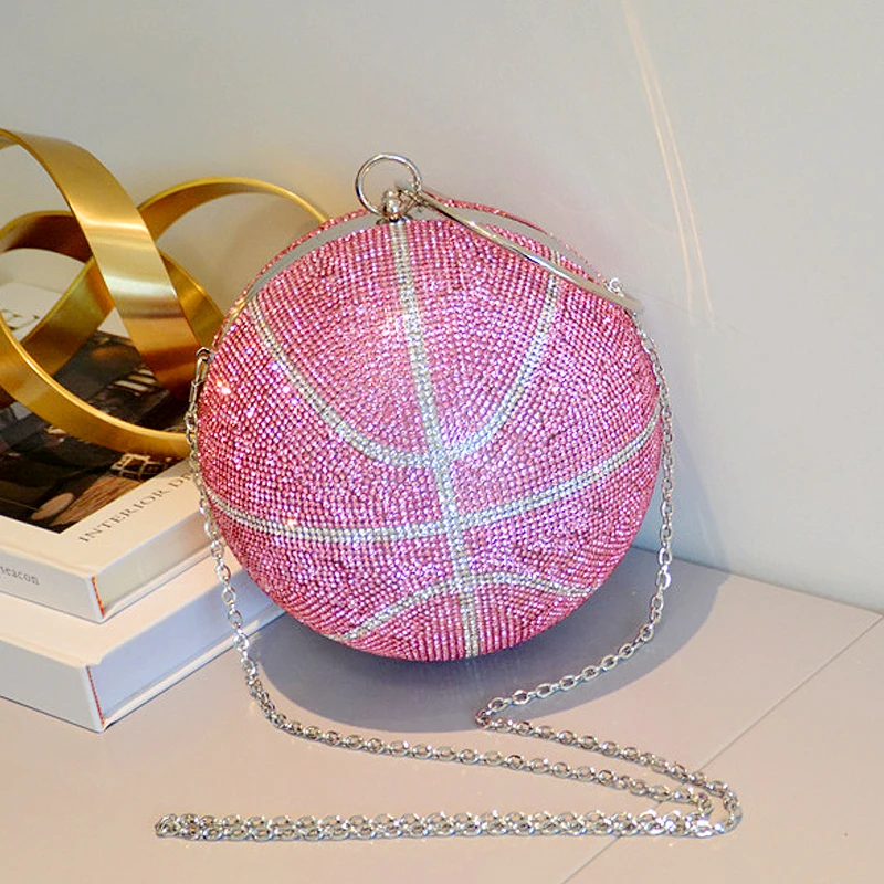 Crystal Ball Bag Purse - Gold | Konga Online Shopping