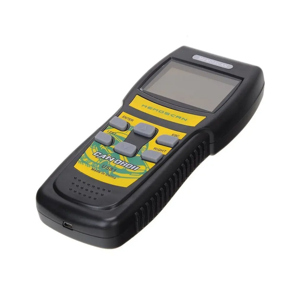 U581 OBD2 OBDII автомобильный двигатель автомобильный считыватель кодов неисправностей Диагностический сканер CAN BUS Scan lcd дисплей Автомобильный диагностический инструмент