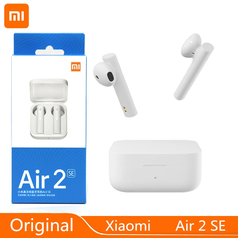 Xiaomi-auriculares TWS Air 2 SE originales, inalámbricos por Bluetooth, auriculares de graves AirDots 2 AirDots S MI con Control táctil