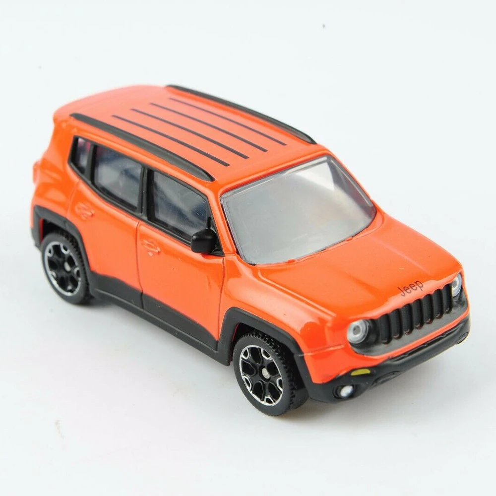 Игрушки для детей MONDO литье под давлением 1/43 итальянский стиль джип Ренегат оранжевый автомобиль модель 53140 сплав игрушки недорогие детские игрушки