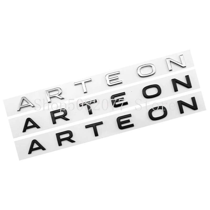 21文字のエンブレム Vw Arteon Cc車のトランク用の光沢のある黒いラベル フォルクスワーゲンのロゴアクセサリー Aliexpress Automobiles Motorcycles