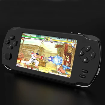 

Newest 5.1 inch Handheld Portable Game Console Dual Joystick 16GB preloaded 2700 for games support TV Out video game machine kid