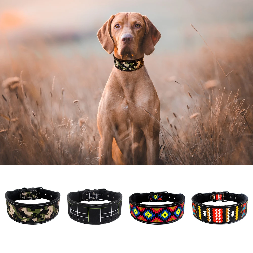 waterproof reflective dog collars
