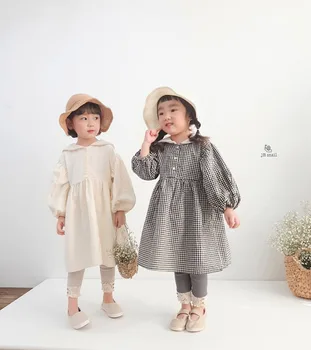 

Owligbaby 2020 Spring Girls Dress Children Clothes Dress Wholesale