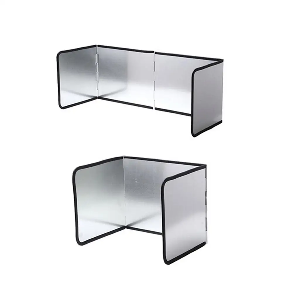 Anti Splatter Shield Guard Oil Anti-Splash Block 3-Sided Splatter Shield Oil Gas Stove Baffle Heat Insulation Kitchen Utensils kitchen tools,oil splash shield