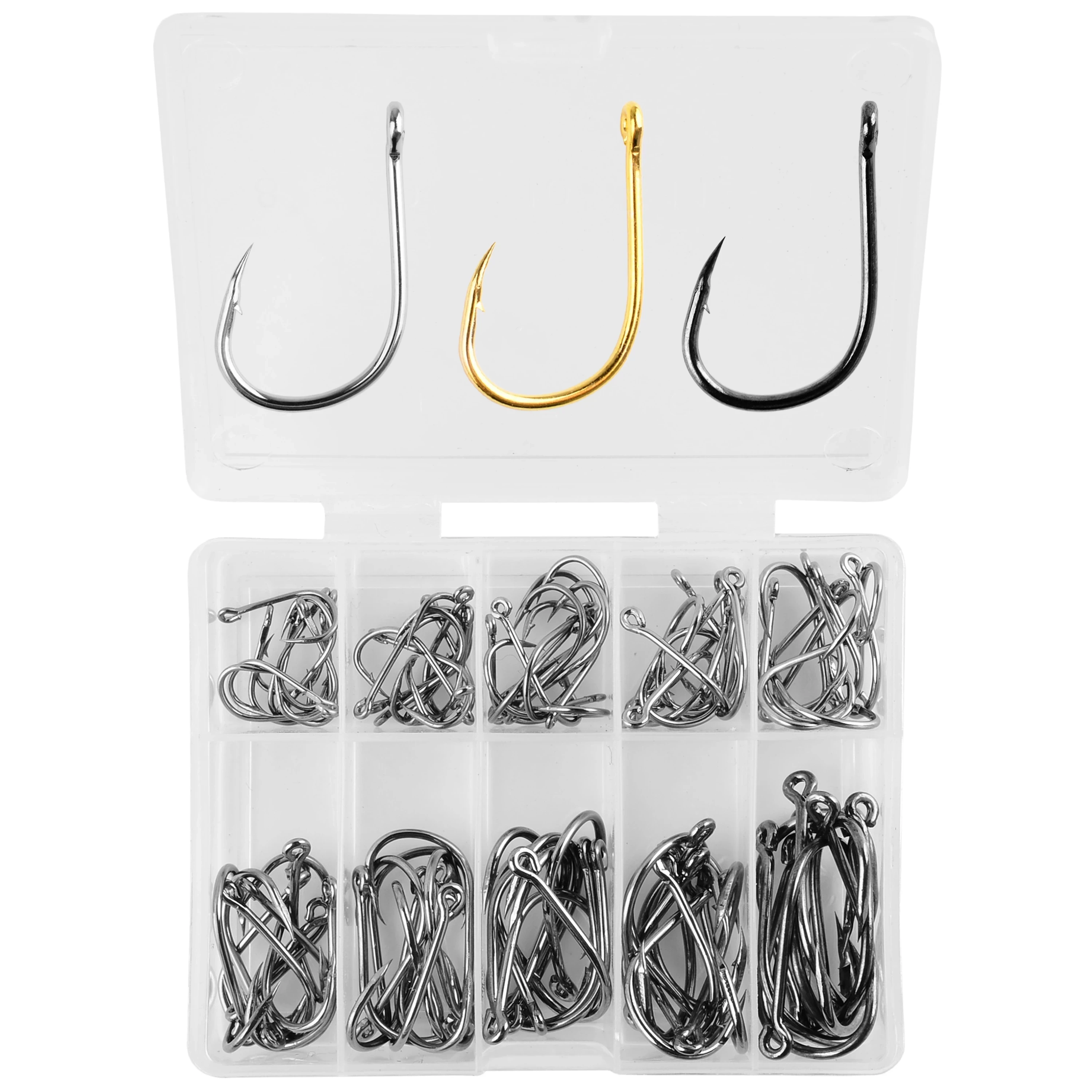 Carbon Steel Fishing Accessories Accessories Fishing Hooks 1 8