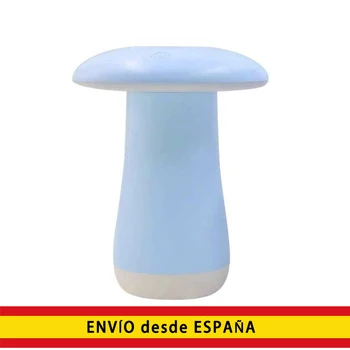 

180ML humidifier with small fan mushroom lamp, LED portable ultrasonic humidifier cold mist USB