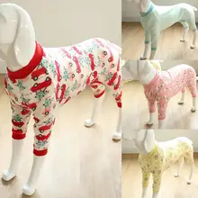 

Pretty Pet Costume Round Neck Easy-wearing Pet Dogs Romper Clothes Pet Dog Pajamas Pet Jumpsuits