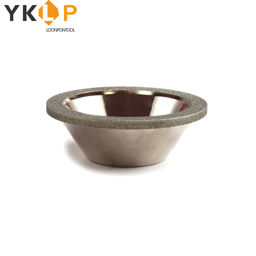 100mm diamond grinding wheel abrasive cup for carbide metal grinder 4/5" bore 100-600#